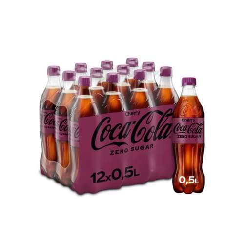 Coca Cola Cherry Zero PEW (12x0.5)