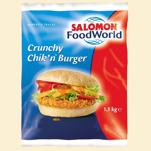 Crunchy Chicke´n Burger Salomon