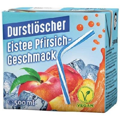 Durstlöscher Eistee Pfirsich - 12x0,5l