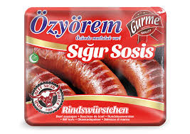 Özyörem Sigir Sosis 800g Schale